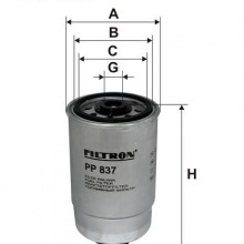 Filtr paliwa FILTRON PP837 - darmowa dostawa do 5000 warsztatw Motointegrator Partner i 170 sklepw Inter Cars