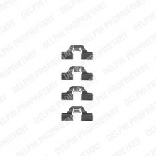 Zestaw montaowy klocka hamulcowego DELPHI LX0307