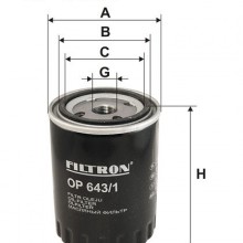 Filtr oleju FILTRON OP643/1 - darmowa dostawa do 5000 warsztatw Motointegrator Partner i 170 sklepw Inter Cars