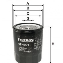 Filtr oleju FILTRON OP636/1 - darmowa dostawa do 5000 warsztatw Motointegrator Partner i 170 sklepw Inter Cars