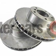 Tarcza hamulcowa DELPHI BG2434, 2 sztuki