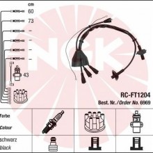 Zestaw przewodw zaponowych NGK 6969
