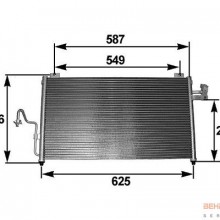 Chodnica klimatyzacji HELLA 8FC 351 301-091