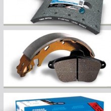 Klocki hamulcowe (komplet 4szt.) (Fomar)