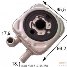 Chodnica oleju HELLA 8MO 376 778-051