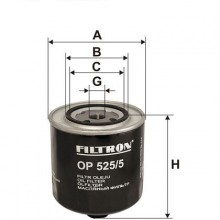Filtr oleju FILTRON OP525/5 - darmowa dostawa do 5000 warsztatw Motointegrator Partner i 170 sklepw Inter Cars