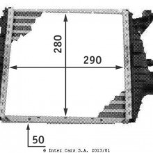 Chodnica powietrza dolotowego HELLA 8ML 376 724-121