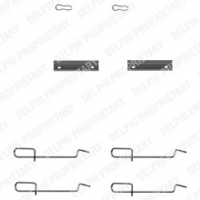 Zestaw instalacyjny klocka hamulcowego DELPHI LX0142