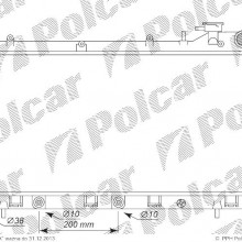 Chodnica wody SUBARU IMPREZA 93 - 96