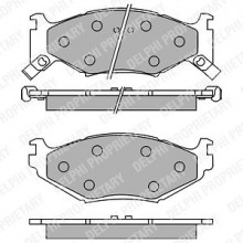 Klocki hamulcowe DELPHI LP891