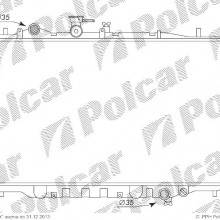 Chodnica wody MAZDA 626 92 - 97/626 WAGON 92-