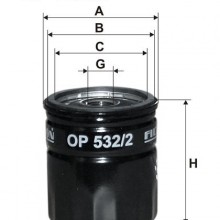 Filtr oleju FILTRON OP532/2 - darmowa dostawa do 5000 warsztatw Motointegrator Partner i 170 sklepw Inter Cars