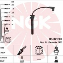 Zestaw przewodw zaponowych NGK 2476