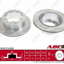 Tarcza hamulcowa ABE C4M015ABE - darmowa dostawa do 5000 warsztatw Motointegrator Partner i 170 sklepw Inter Cars