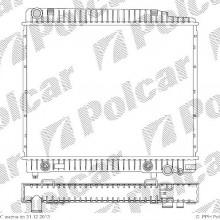 Chodnica wody MERCEDES 123 76 - 85