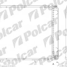 Chodnica wody MERCEDES 190 (201) 82 - /89 - 93