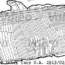 Reflektor wiate VALEO 086694