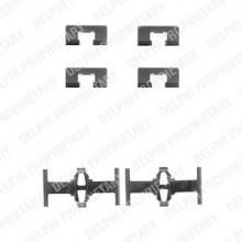 Zestaw instalacyjny klocka hamulcowego DELPHI LX0197