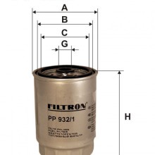 Filtr paliwa FILTRON PP932/1 - darmowa dostawa do 5000 warsztatw Motointegrator Partner i 170 sklepw Inter Cars