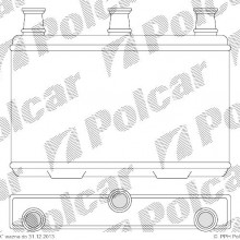 Nagrzewnica BMW 6 E63/E64, 04-