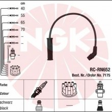 Zestaw przewodw zaponowych NGK 7175