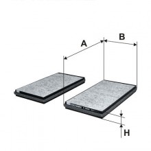 Filtr kabiny FILTRON K 1160A-2x - darmowa dostawa do 5000 warsztatw Motointegrator Partner i 170 sklepw Inter Cars