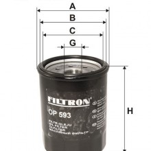 Filtr oleju FILTRON OP593 - darmowa dostawa do 5000 warsztatw Motointegrator Partner i 170 sklepw Inter Cars