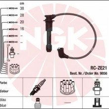 Zestaw przewodw zaponowych NGK 9856