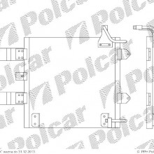 Chodnica klimatyzacji, skraplacz SEAT AROSA 97-
