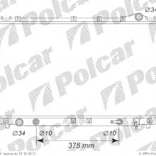 Chodnica wody TOYOTA CAMRY 91 - 96