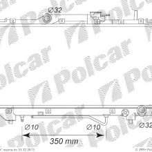 Chodnica wody TOYOTA CARINA E 92-