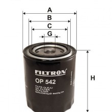 Filtr oleju FILTRON OP542 - darmowa dostawa do 5000 warsztatw Motointegrator Partner i 170 sklepw Inter Cars