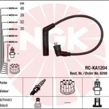 Zestaw przewodw zaponowych NGK 6299