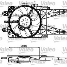 Obudowa wentylatora chodnicy VALEO 698484