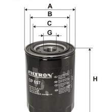 Filtr oleju FILTRON OP657 - darmowa dostawa do 5000 warsztatw Motointegrator Partner i 170 sklepw Inter Cars