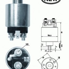 Wcznik elektromagnetyczny rozrusznika MAGNETI MARELLI 940113050553
