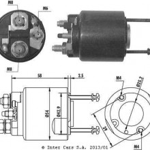 Wcznik elektromagnetyczny rozrusznika MAGNETI MARELLI 940113050064
