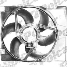 Wentylator z obudow, wspornikiem PEUGEOT 106 91-