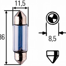 arwka C5W HELLA 8GM 002 092-241