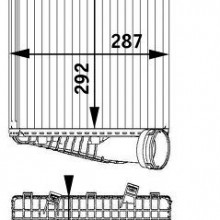Chodnica powietrza dolotowego HELLA 8ML 376 729-561