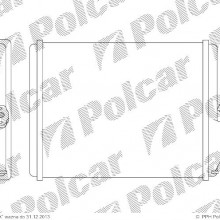 Nagrzewnica CITROEN C15 / VISA