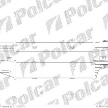 Chodnica powietrza (Intercooler) MERCEDES E - KLASSE (210) 95-