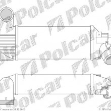 Chodnica powietrza (Intercooler) PEUGEOT 607 00-