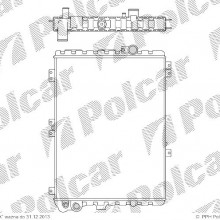 Chodnica wody AUDI 80 86 - 91 / 90 87 - 91