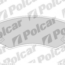 Klocki hamulcowe (4szt. komplet) NISSAN ALMERA I Hatchback (N15), 07.1995 - 03.2000 (Fomar)