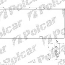 Chodnica wody OPEL COMBO 94 - 01