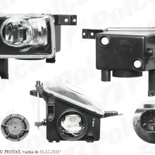 lampa przeciwmgielna - przednia OPEL CORSA / COMBO C, 10.2003 - 10.2010 (TYC)