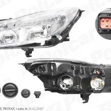 Reflektor gwny OPEL INSIGNIA (G09), 09.2008 - 12.2013 (HELLA)