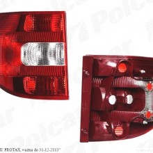Lampa tylna SKODA YETI (5L), 09.2009 - 09.2013