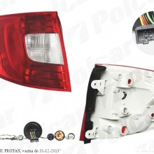 Lampa tylna SKODA SUPERB (3T), 06.2008 - 06.2013 (AL)